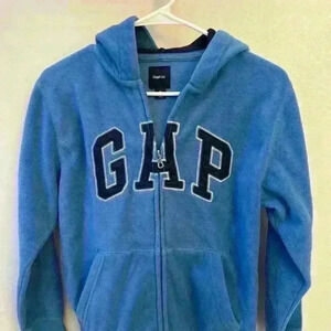 Gapkids boys xl/12 full zip blue hoodie